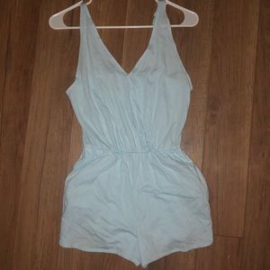 Blue Romper